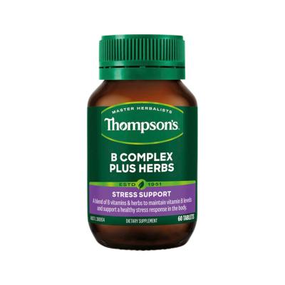 Thompson's B Complex Plus Herbs 60t